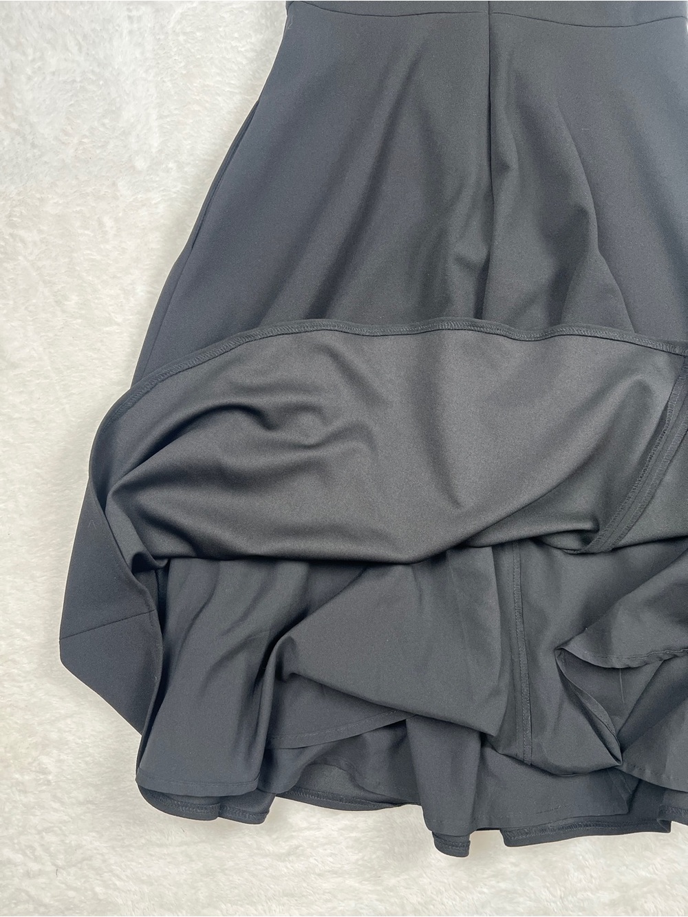 Gal Meets Glam Victoria Pearly Black Pearl Trim Midi Dress Size 4 NWOT - Picture 6 of 10